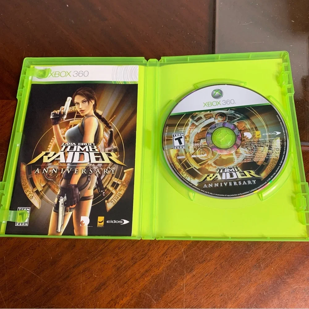 XBOX 360 Lara Croft Tomb Raider Anniversary Edition Video Game